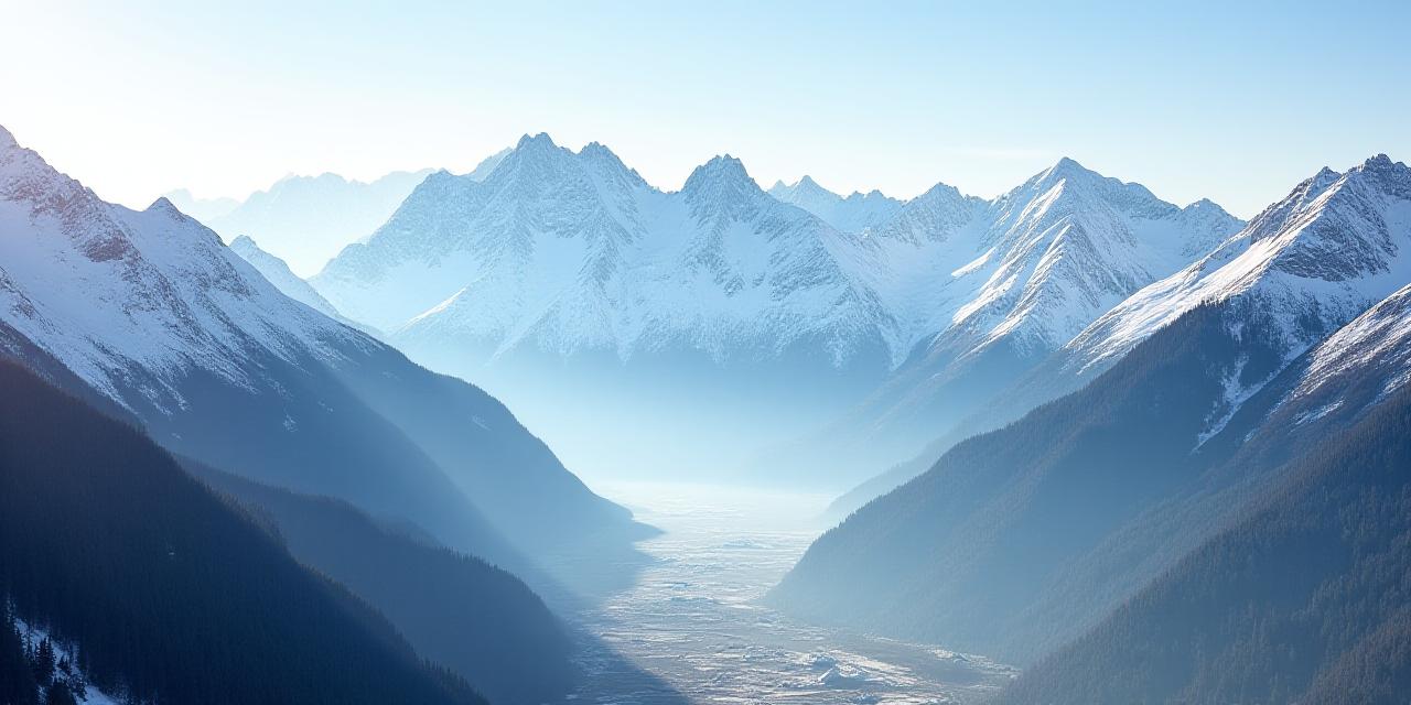 Blick auf die österreichischen Alpen mit digitalen Overlays